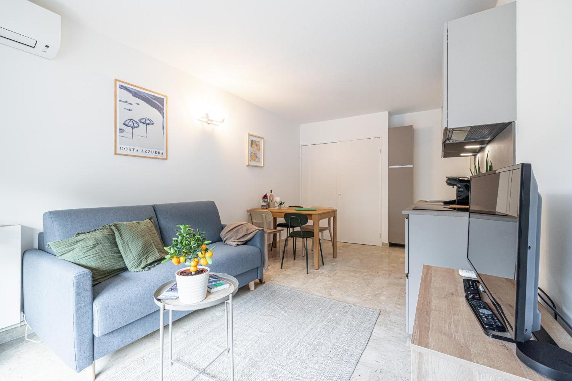 Appartement 2P Renove Avec Terrasse Au Port De Nice Eksteriør bilde